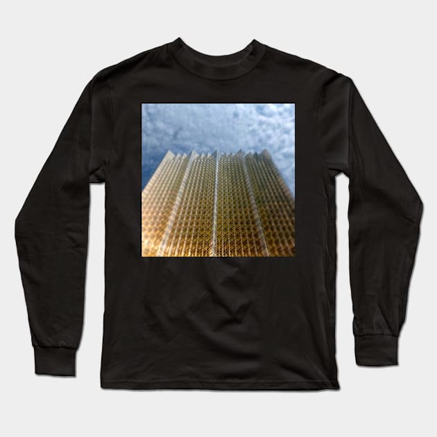 A Building of Gold Long Sleeve T-Shirt by rosedew